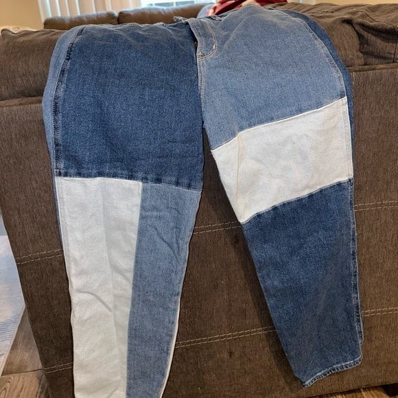 Hollister color block jeans - Picture 2 of 8